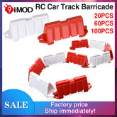 RC Drift Car Track Roadblocks & Traffic Cones Set (20/60/100 PCS)