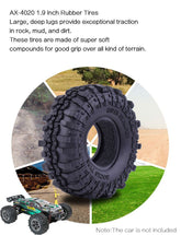 AX-4020 1.9 inch Crawler Tires Black 4