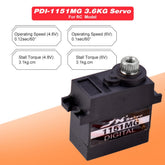 JX PDI-1151MG Metal Gear Digital Servo