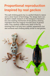 9IMOD Wall Crawler Gecko IR Remote Control Toy 360° Rotation 3-Position Switch