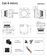Foxeer CAT4 Micro/Mini 4 FPV Camera