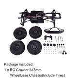 AUSTAR AX-8501 SCX10 II Rock Crawler Chassis Frame Kit