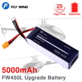 Only for Fly Wing FW450 L V3 RC Helicopter original factory parts. It