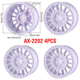 AUSTARHOBBY 12mm Hex Wheels and Tires