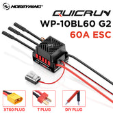 HOBBYWING QuicRun WP-10BL60 60A Waterproof Brushless ESC for 1/10 RC Cars