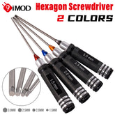 RC Hex Driver Set 4-Pack - 1.5/2.0/2.5/3.0mm with Hex Wrench Collars