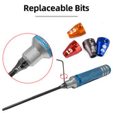 Tool Screwdriver Set 1.5/2.0/2.5/3.0 + Hex