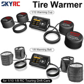 SKYRC TWneo RC Tire Warmer 20-80°C 4-Wheel Independent Heating for 1/8 1/10 Cars