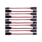 100mm RC Extension Cable /FUTABA JR Male/Female Servo White/Red/Black 10