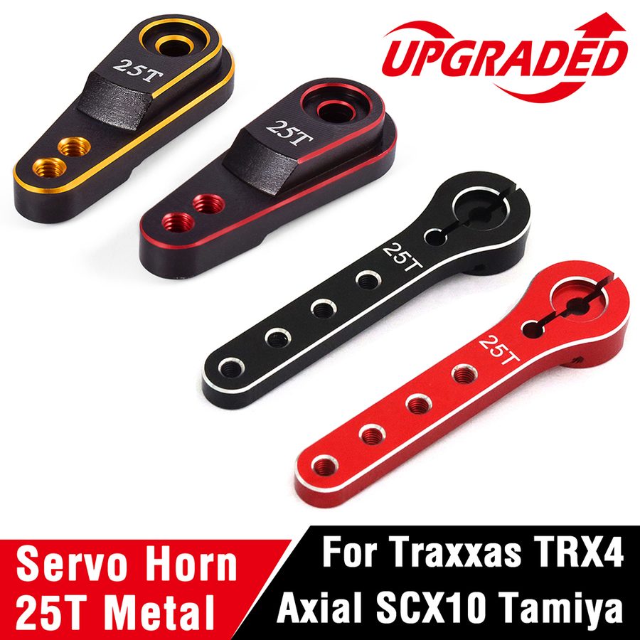 25T Metal Servo Arm TRAXXAS Rock Crawler TRX4 Upgrade Bidirectional