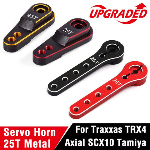 25T Metal Servo Arm TRAXXAS Rock Crawler TRX4 Upgrade Bidirectional