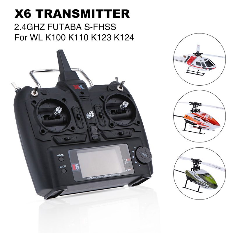 WLtoys XK X6 Transmitter For K100 K110 K123 K124