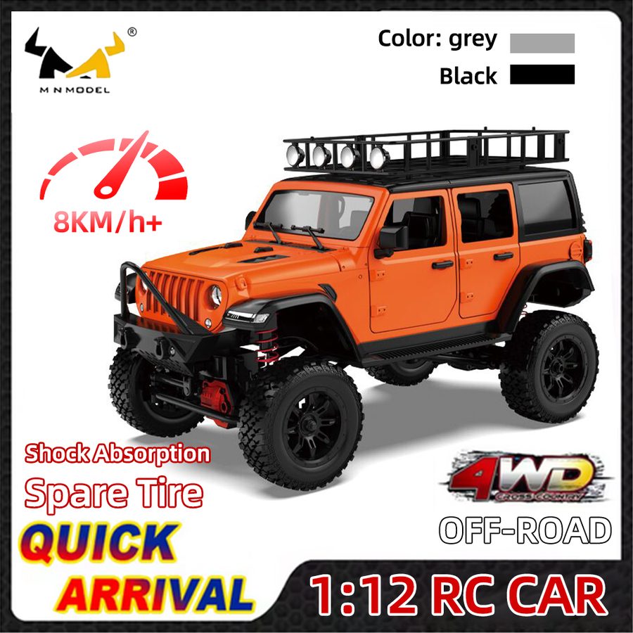 Car 1:12 4WD MN128 Brushed RC Model
