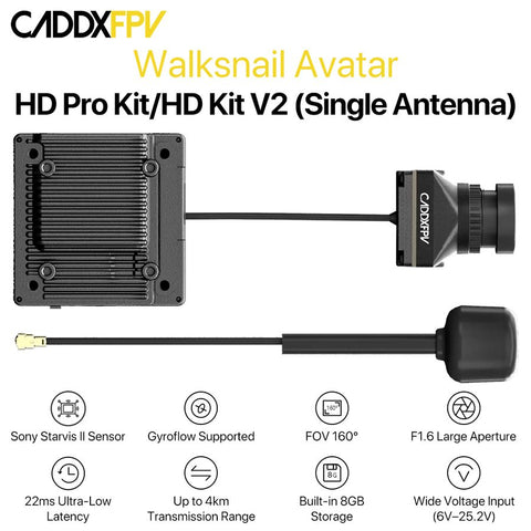 CADDX Airplane Parts Avatar Kit Camera