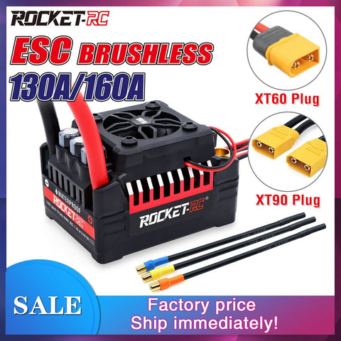 ROCKET-RC-V2 Series Waterproof Brushless ESC 130A/160A Sensorless