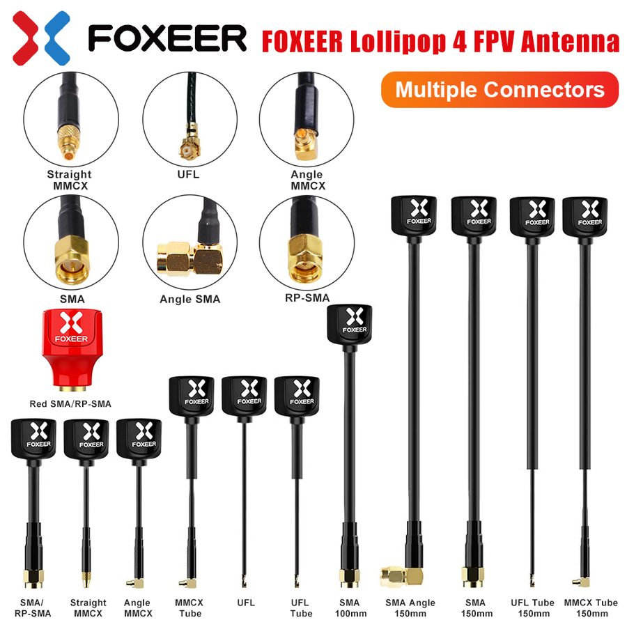 FOXEER Lollipop 4 Wire FPV Drone RC 5.8G 2.6Dbi 2