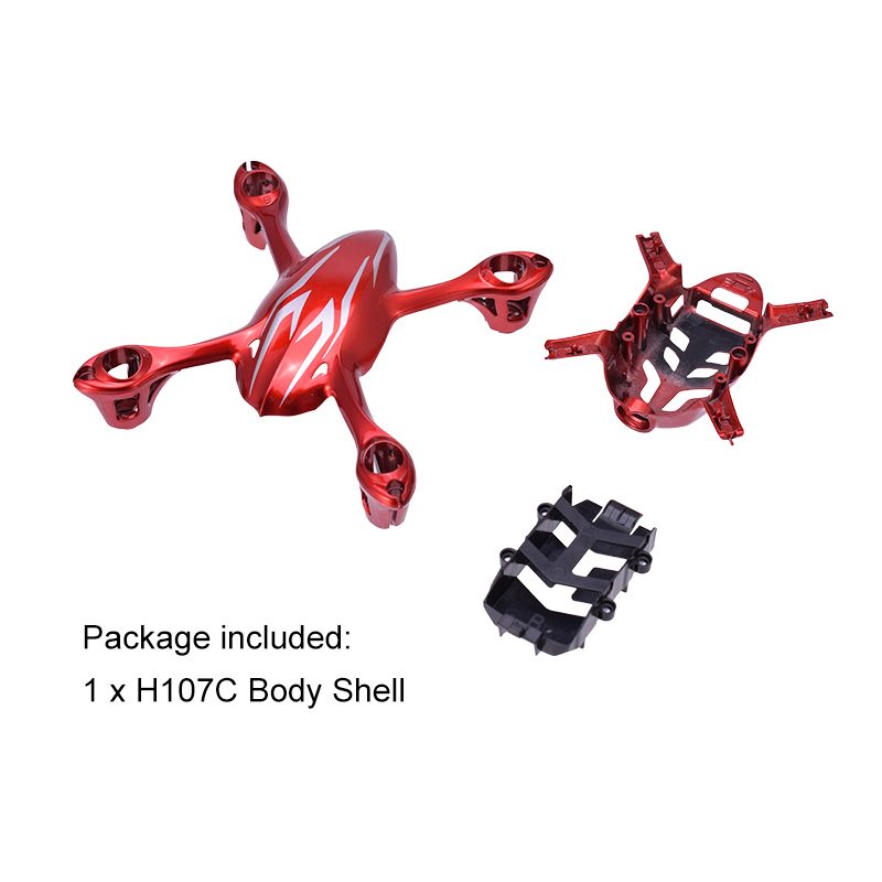 Hubsan H107C Body Shell Head & Motor Cover for H107C Mini RC Drone Spare Parts