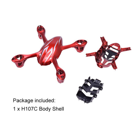 Hubsan H107C Body Shell Head & Motor Cover for H107C Mini RC Drone Spare Parts