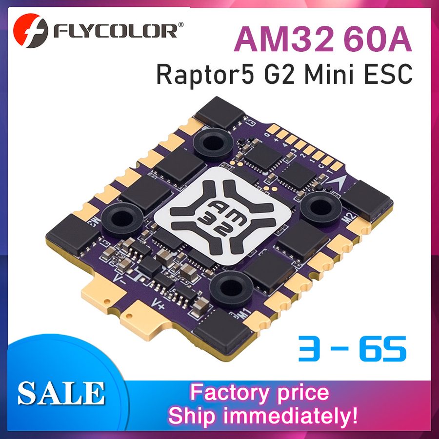 Flycolor Raptor 5 Raptor5 G2 60A ESC AM32