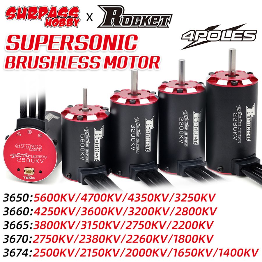 ROCKET -V2 36 Series Brushless Motor