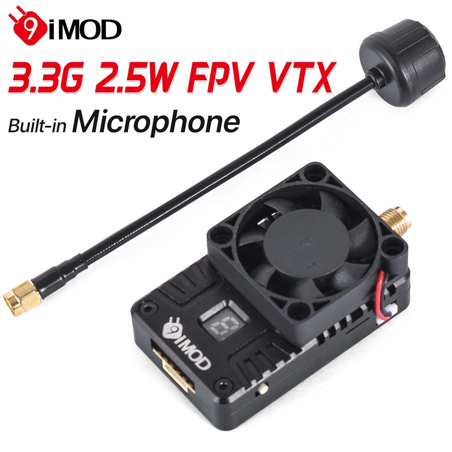 Airplane Parts 3.3G 2.5W FPV Camera Drone