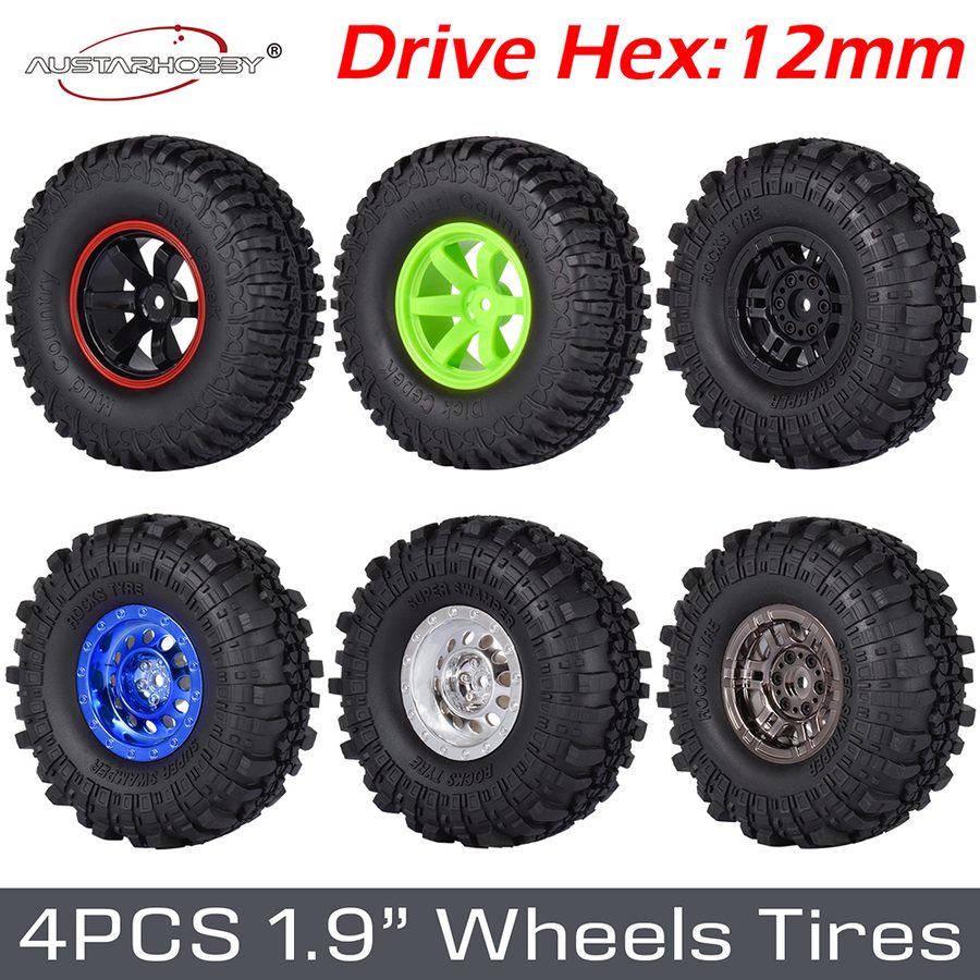 1.9 inch Crawler / Wheel Hub Tire 4