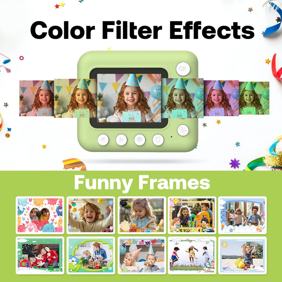 Kids Print Camera V19