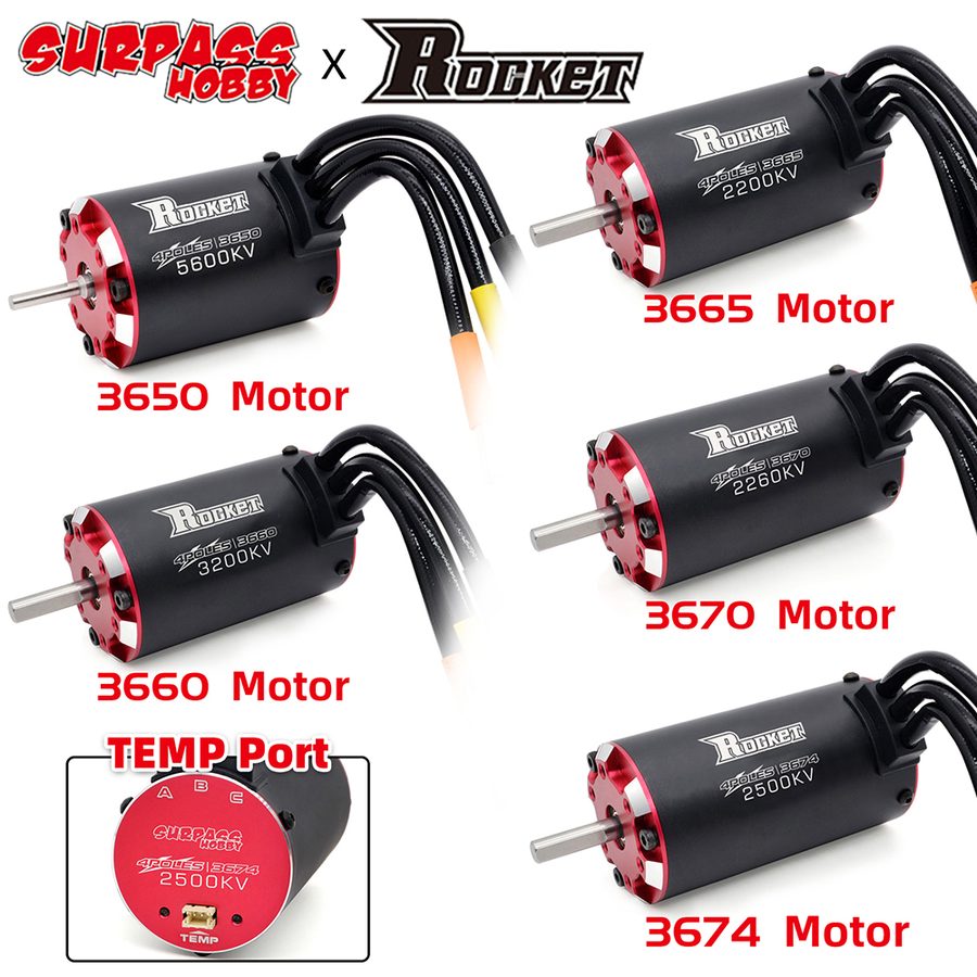 ROCKET -V2 36 Series Brushless Motor