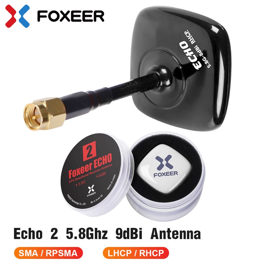 Foxeer Echo 2 Wire FPV Drone 5.8G 9DBi High Gain