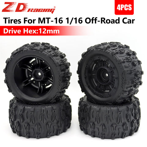 Tires Rubber SCY-16101 12.0mm for MT-16 SCY 16101 PRO 16102 PRO 1/16