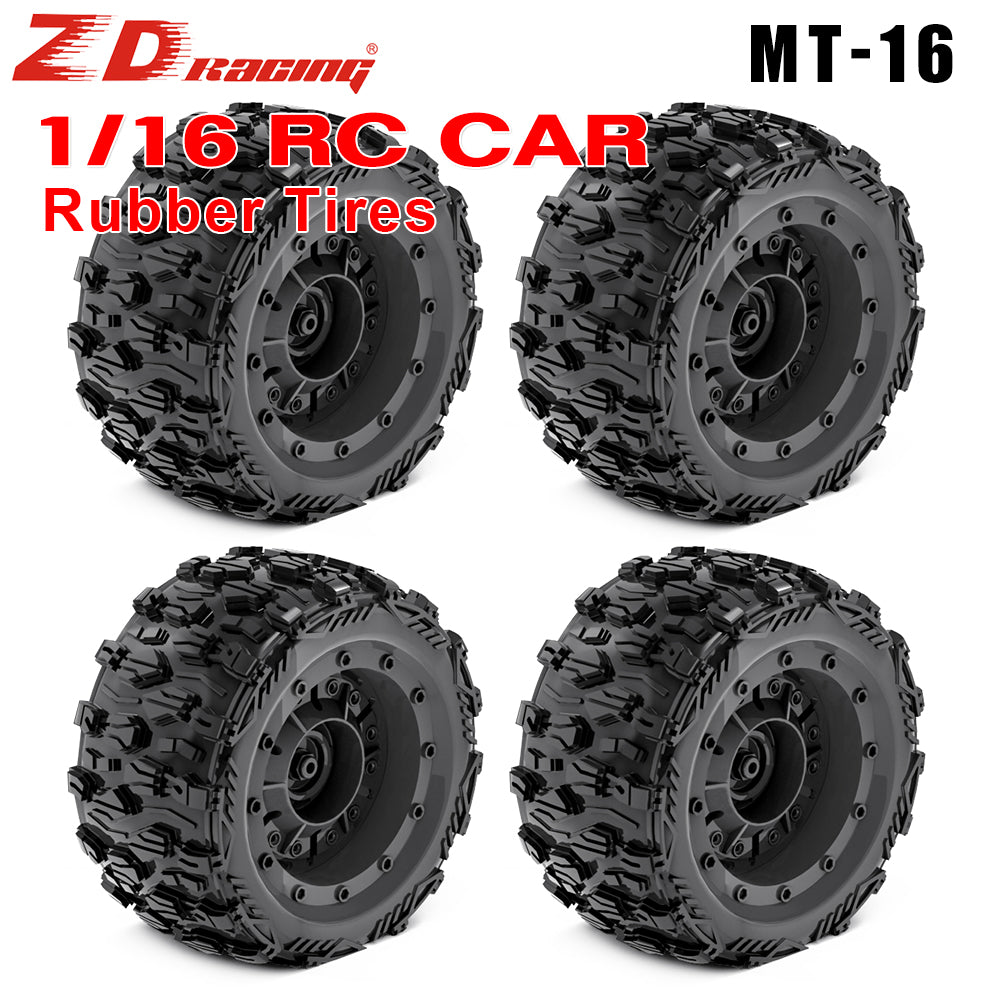 Tires Rubber SCY-16101 12.0mm for MT-16 SCY 16101 PRO 16102 PRO 1/16