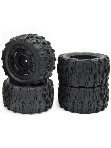 Tires Rubber SCY-16101 12.0mm for MT-16 SCY 16101 PRO 16102 PRO 1/16