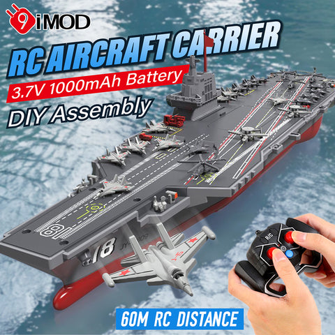 9IMOD RC Aircraft Carrier 2.4G Dual Motor 20Km/h 3.7V 60M High-Density