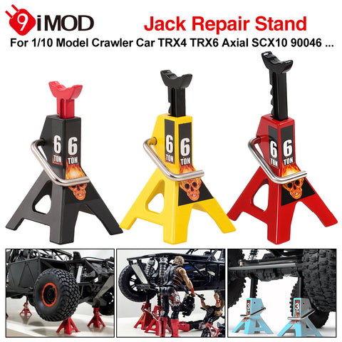 Metal Jack 1/2pcs 3T/6T 1/10 Scale Rock Crawler SCX10 D90 CC01 TRX4
