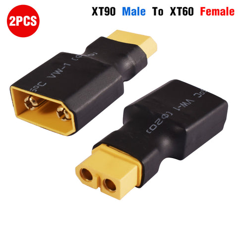 XT90 male to XT60 female (2 pcs, 2RC3720D)