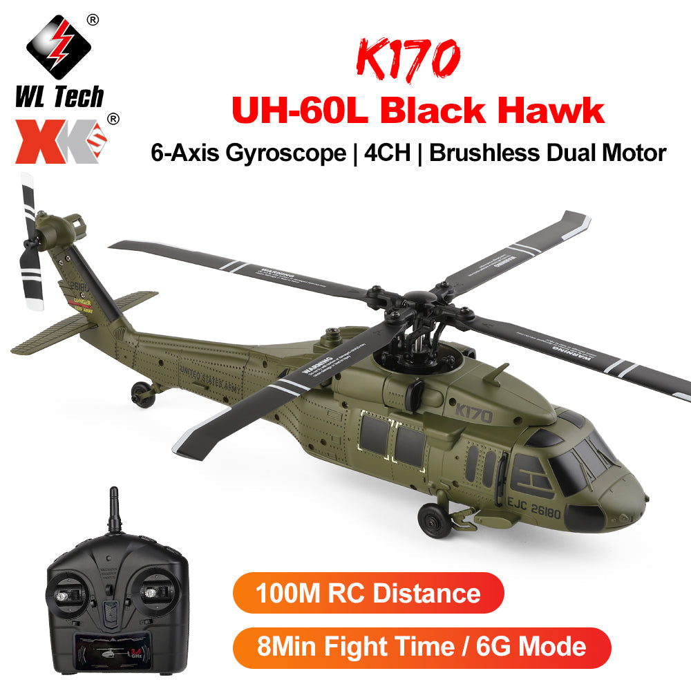 RC ERA K170 UH-60L Black Hawk 4CH Flybarless Helicopter