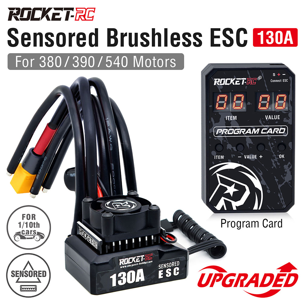 Brushless Motor - Rocket Use for sized 380 / 390 540 sensored