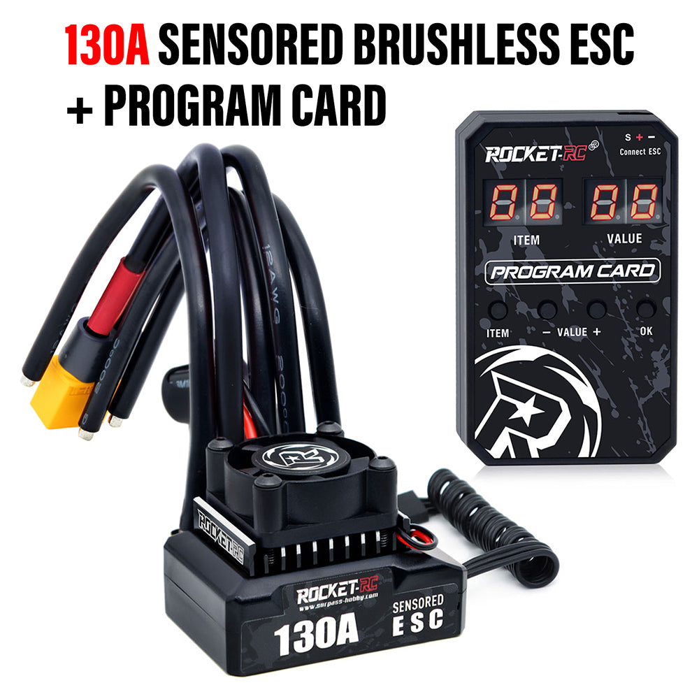 Brushless Motor - Rocket Use for sized 380 / 390 540 sensored