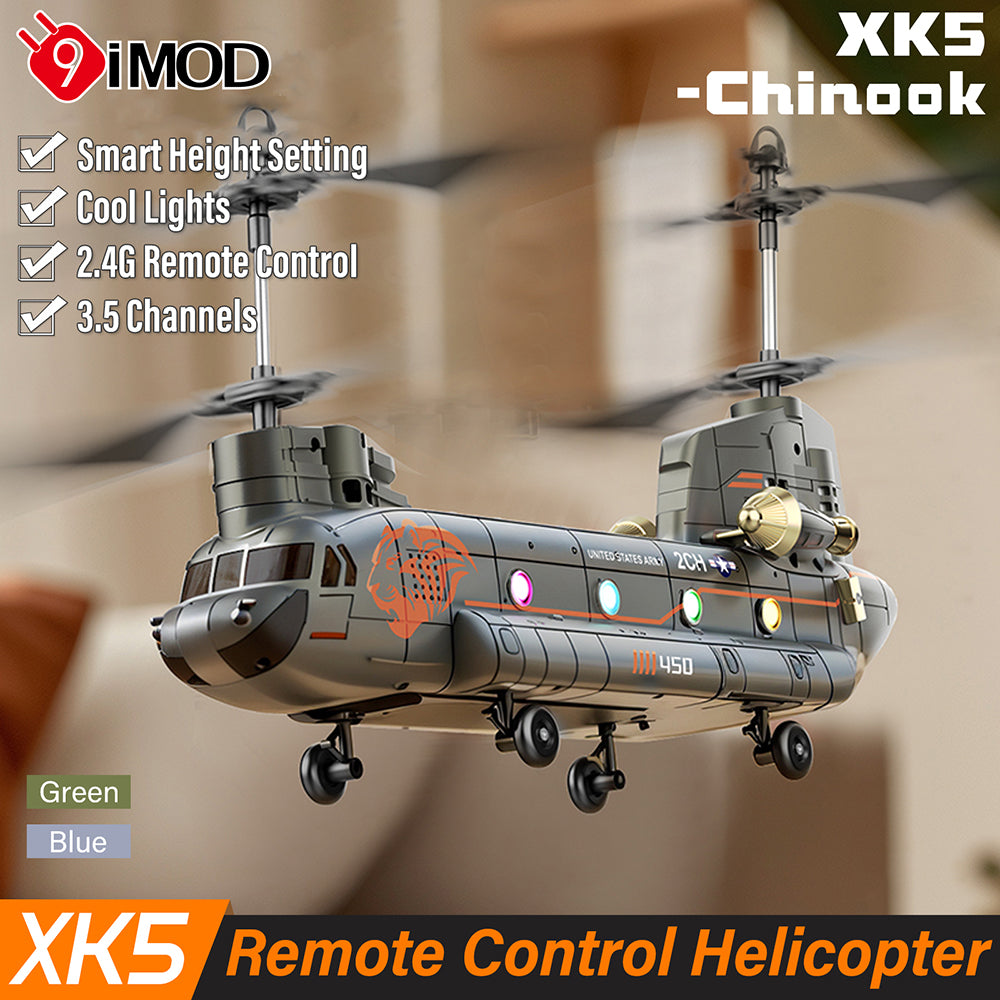 WLtoys XK Sentry 2 Chinook 2.4G Altitude Hold RC Helicopter