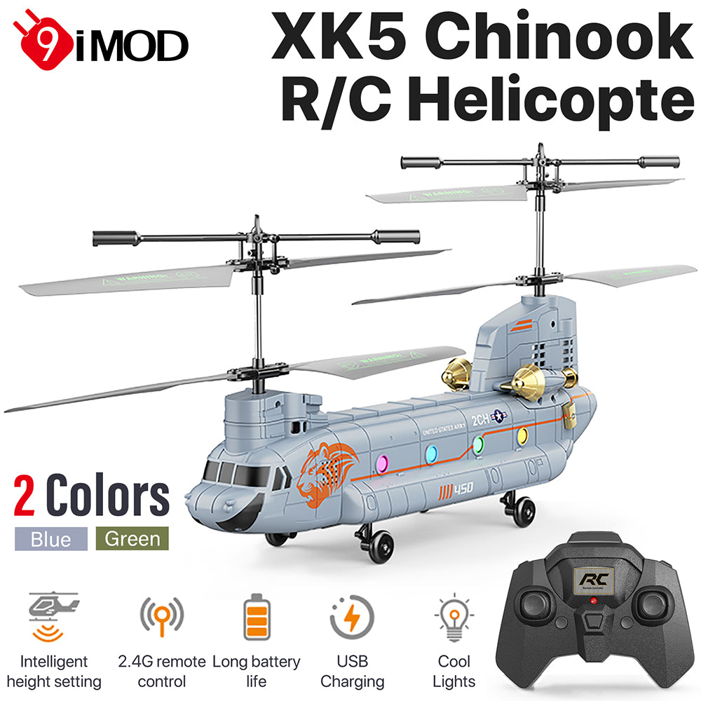 WLtoys XK Sentry 2 Chinook 2.4G Altitude Hold RC Helicopter
