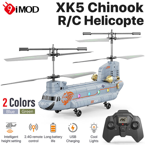WLtoys XK Sentry 2 Chinook 2.4G Altitude Hold RC Helicopter