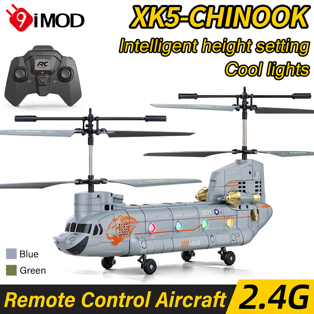 WLtoys XK Sentry 2 Chinook 2.4G Altitude Hold RC Helicopter