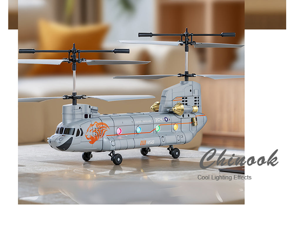 WLtoys XK Sentry 2 Chinook 2.4G Altitude Hold RC Helicopter