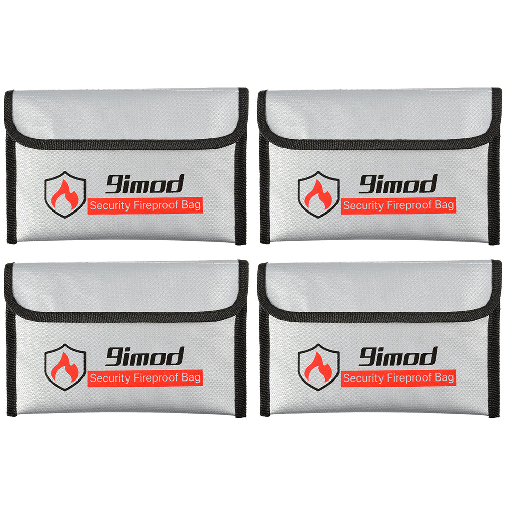 9IMOD 20.5cm RC Protective Storage Bag 205×130mm Silver
