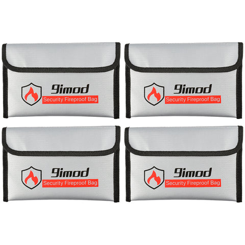 9IMOD 20.5cm RC Protective Storage Bag 205×130mm Silver