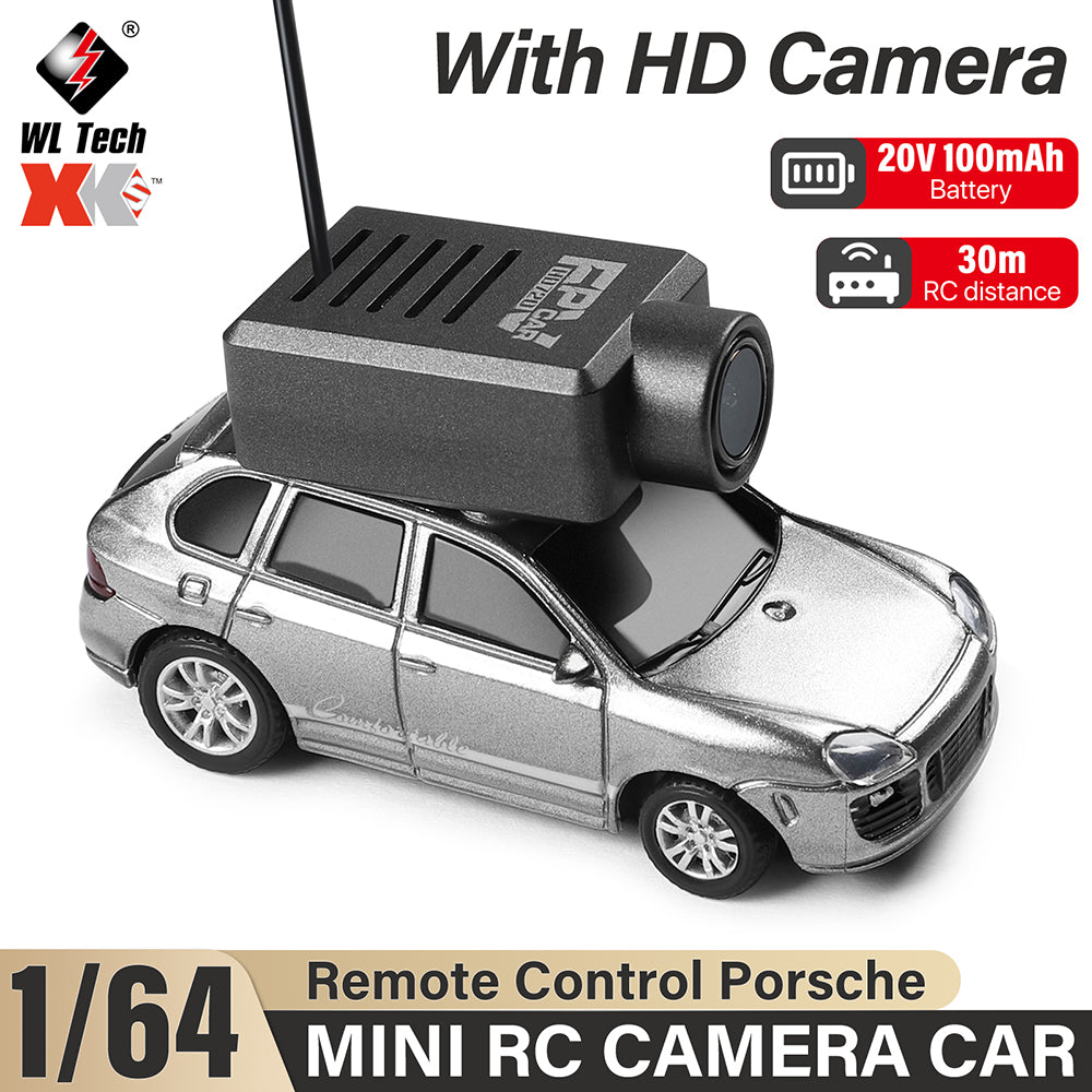 WLtoys 6401 1/64 Porsche APP RC Camera Car