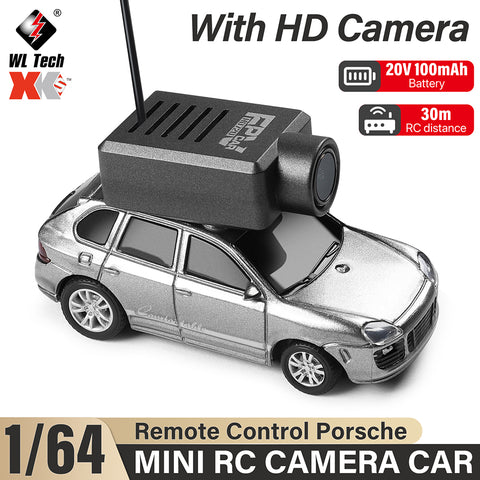 WLtoys 6401 1/64 Porsche APP RC Camera Car