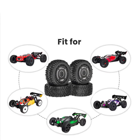 ZD Racing BX-12 1/12 RC Car Wheels & Tires