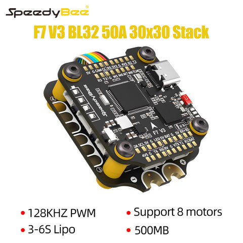SpeedyBee F7 V3 Flight Controller - ICM42688 Gyro 128MB Blackbox