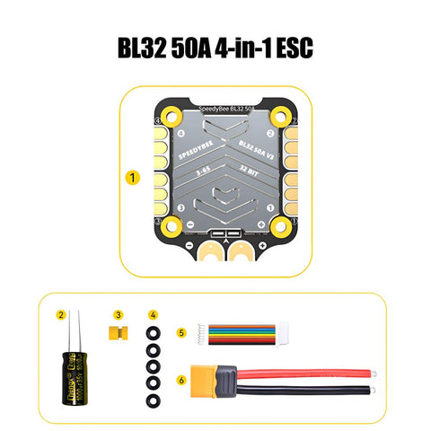SpeedyBee F7 V3 Flight Controller - ICM42688 Gyro 128MB Blackbox